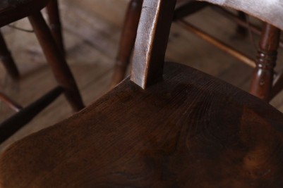  victorian kitchen chairs close up